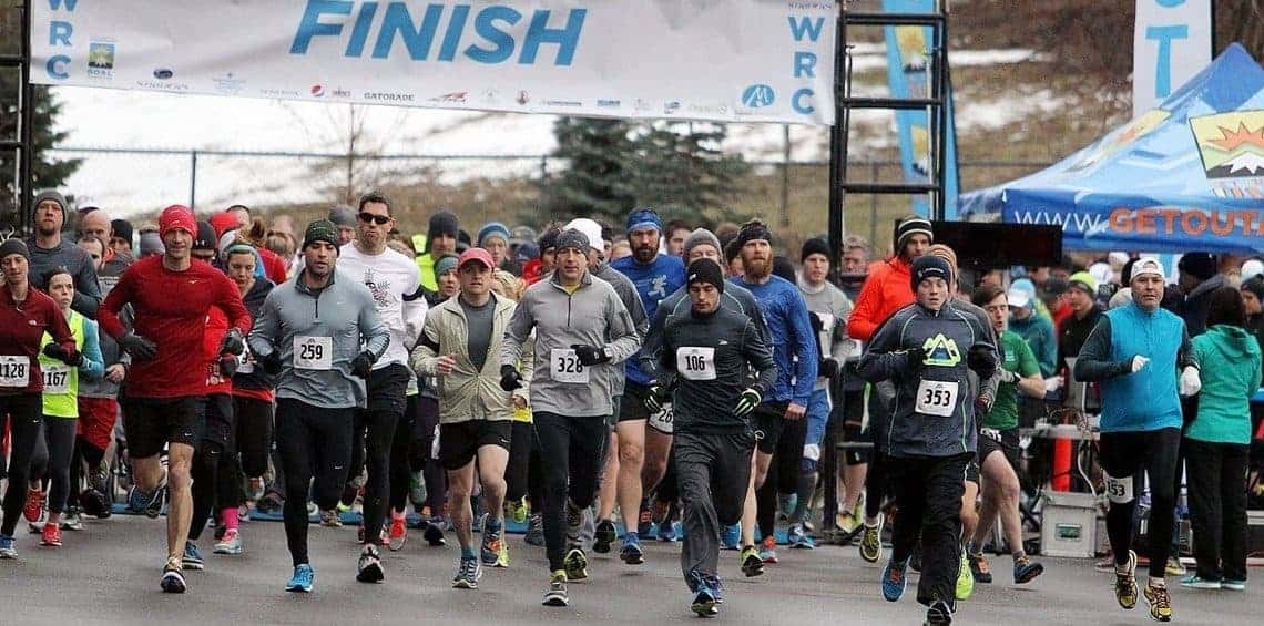 Striders Winter Racing Circuit Half-Marathon 1/2 Marathon Overall Finish List